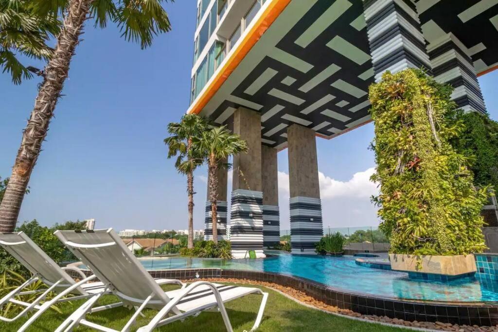 Ferienwohnung The Riviera Jomtien Exterior foto