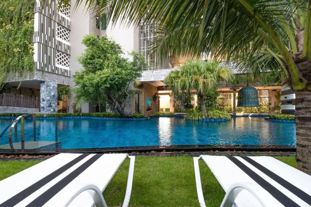 Ferienwohnung The Riviera Jomtien Exterior foto